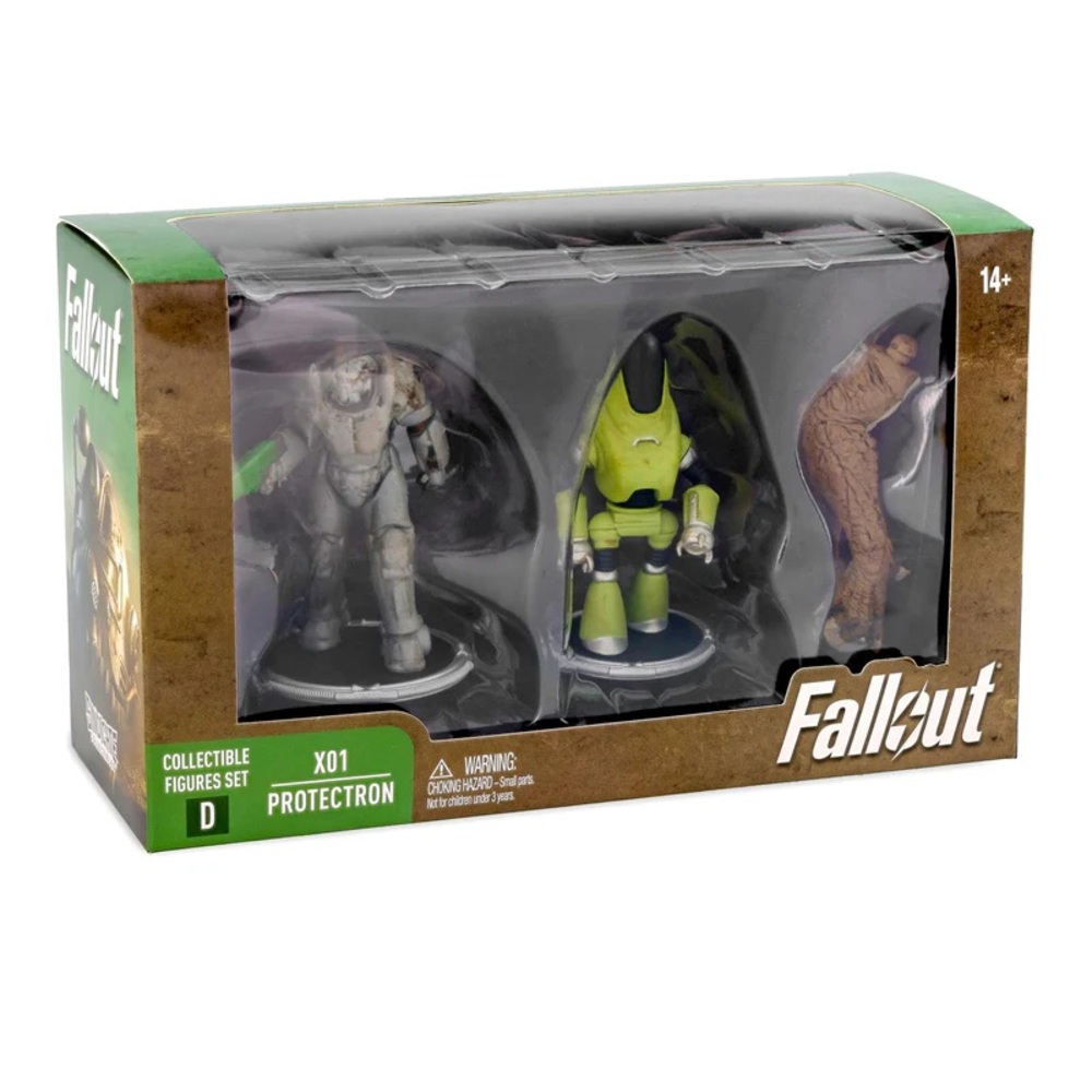 FALLOUT X01 AND PROTECTRON MINI FIGURE SET D